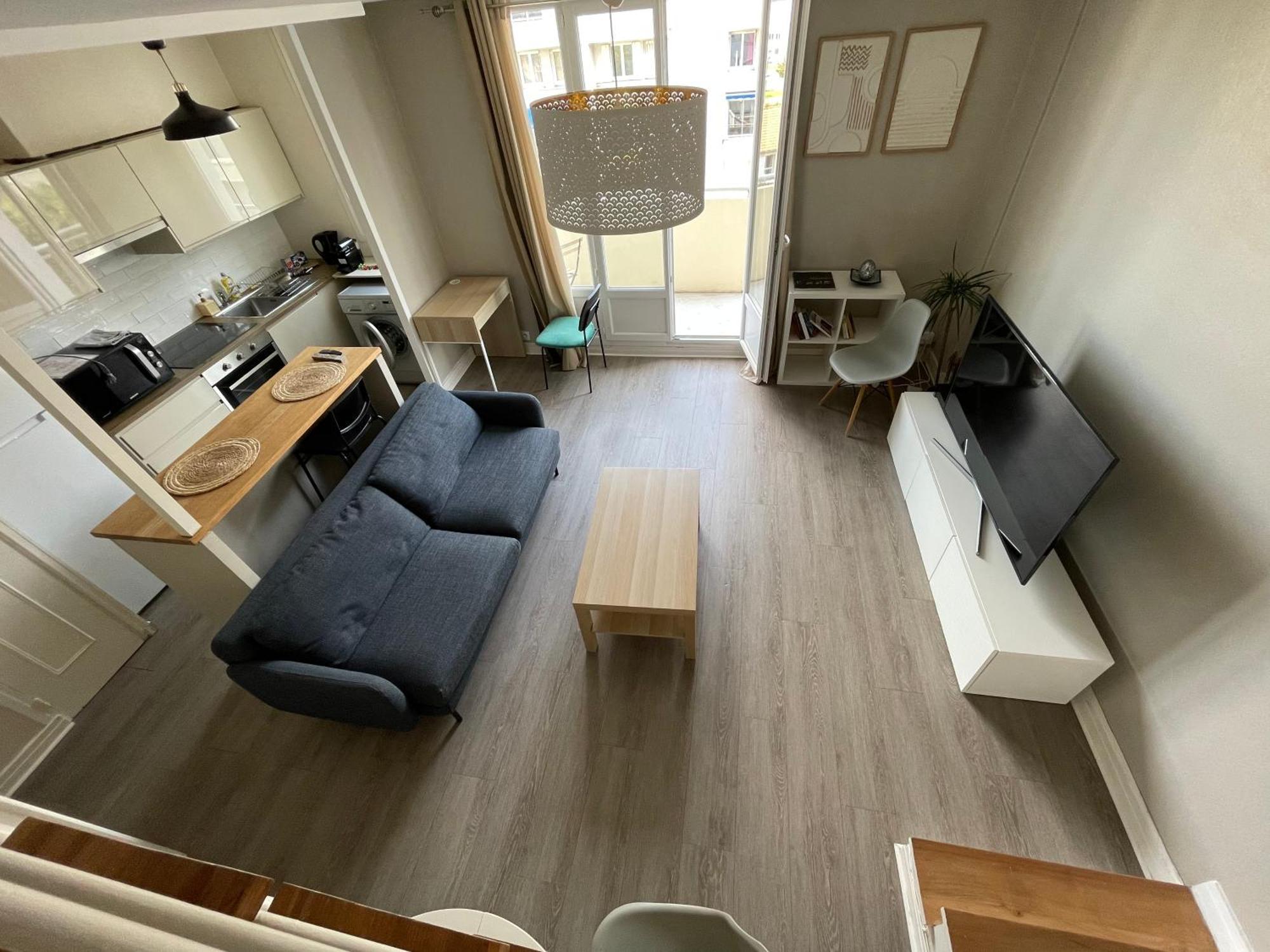Apartment Magnifique Duplex Avec 2 Et Parking Gratuit Grenoble